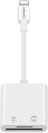 Earldom Lightning to 2-in-1 Card Reader Adapter- ot47 - Saif Al Najmi Kw